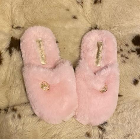 michael kors pink slippers|michael kors slippers clearance.